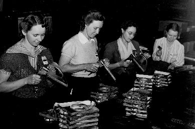 Ladies on a Factory Line Creating the WEBSTER™ Hardness Tester